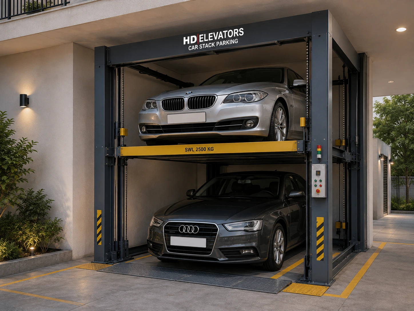 Car Stack Parking