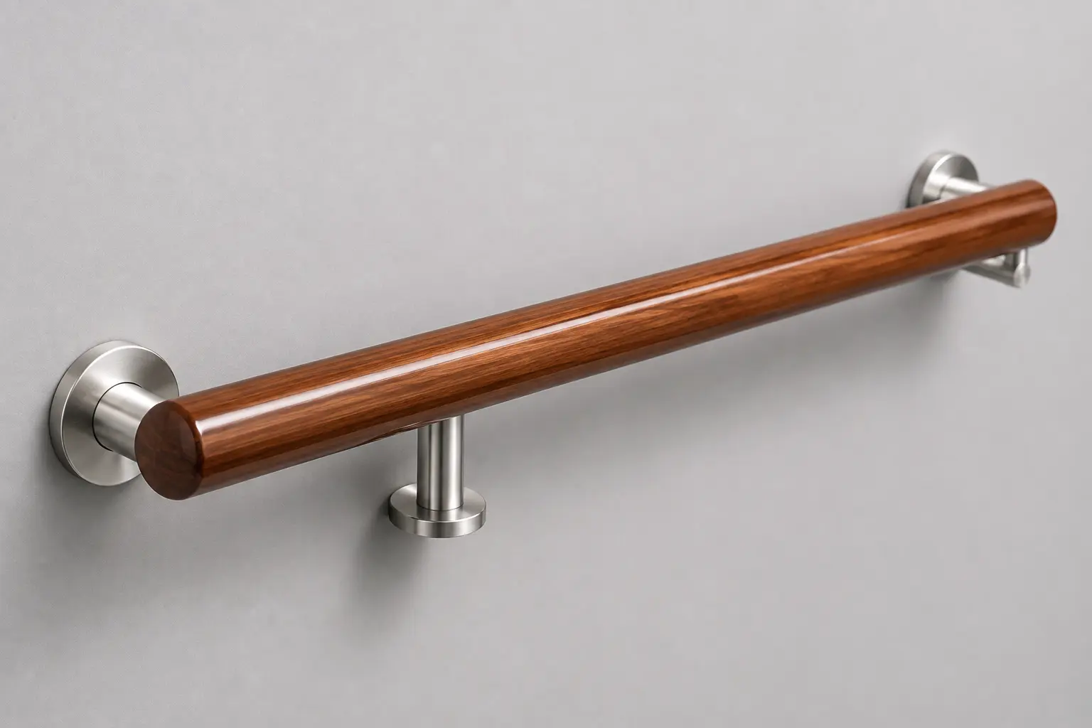 Wood Finish Handrail